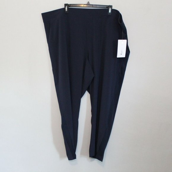 NWT Athleta Brooklyn Ankle Pants Navy Blue Women's Plus Size 26 H11522 - Picture 3 of 14